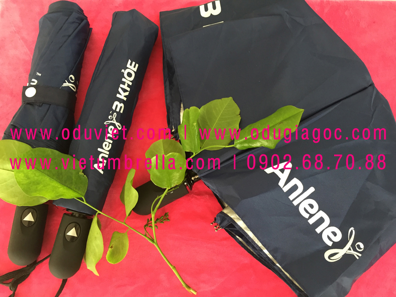 xưởng sản xuất ô dù cầm tay in logo quảng cáo